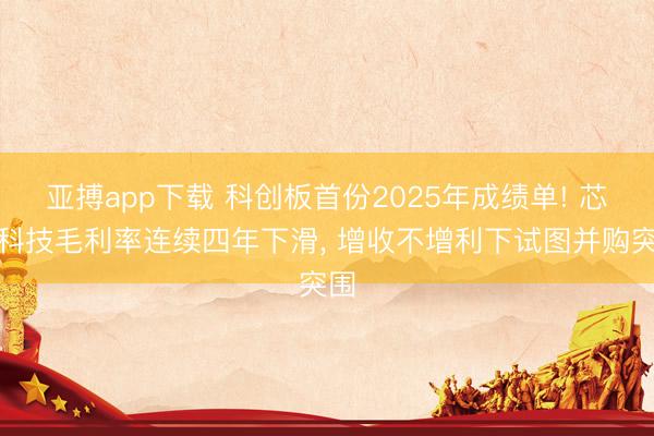 亚搏app下载 科创板首份2025年成绩单! 芯导科技毛利率连续四年下滑, 增收不增利下试图并购突围
