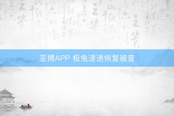 亚搏APP 极兔速递恢复被查